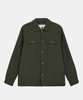 PADDED JACKET NYLON ANERKJENDT VERDE MILITARE