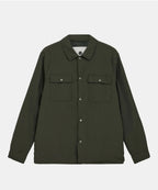 PADDED JACKET NYLON ANERKJENDT VERDE MILITARE