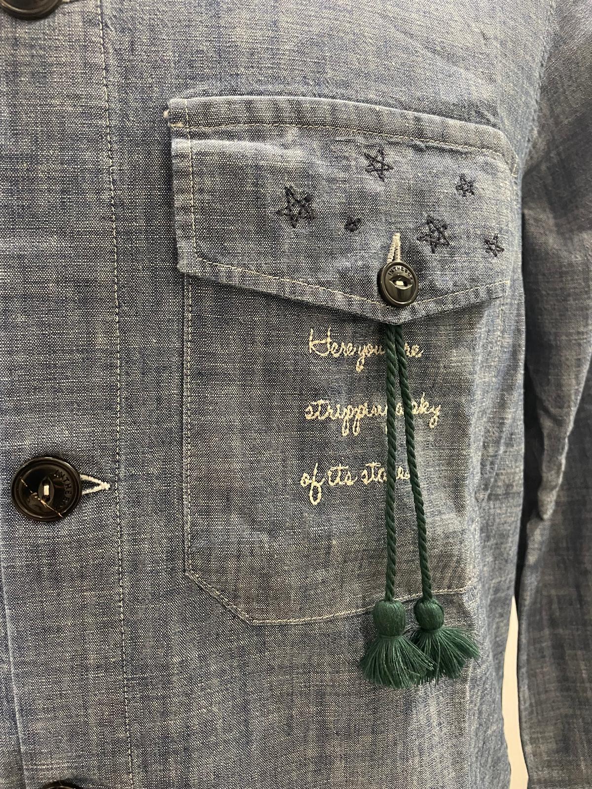 CAMICIA IN THE BOX CHAMBRAY EMBROIDERY STAR