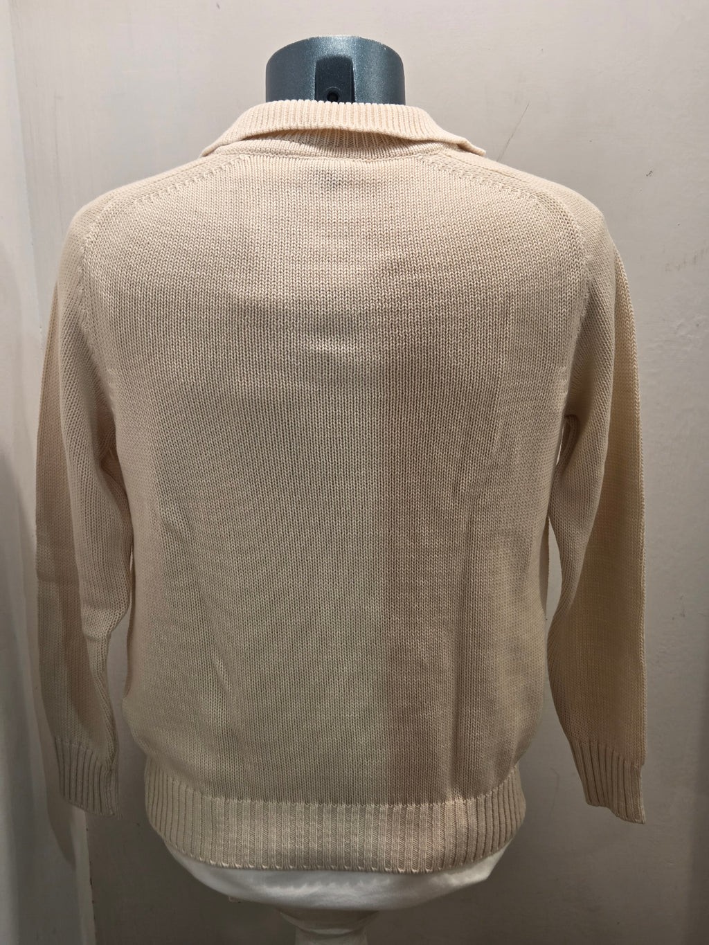 IN THE BOX MAGLIA POLO 100% COTONE COLORE PANNA 100% MADE IN ITALY