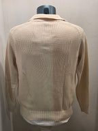 IN THE BOX MAGLIA POLO 100% COTONE COLORE PANNA 100% MADE IN ITALY