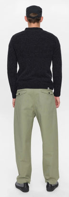 AKSUNE CHENILLE KNIT ANERKJENDT COLOR CAVIAR