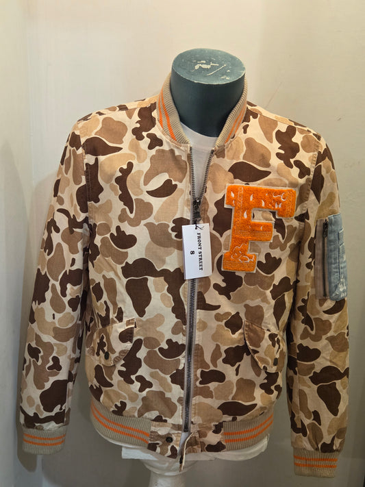 FRONT STREET 8 MAN PATCH BOMBER CAMOUFLAGE