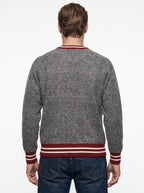 MAGLIA GIROCOLLO OBAN COLOR GRIGIO MELANGE GALLIA KNIT PROJECT