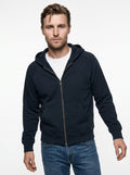 FELPA SNAP SEADOG CON ZIP E CAPPUCCIO COLOR BLU