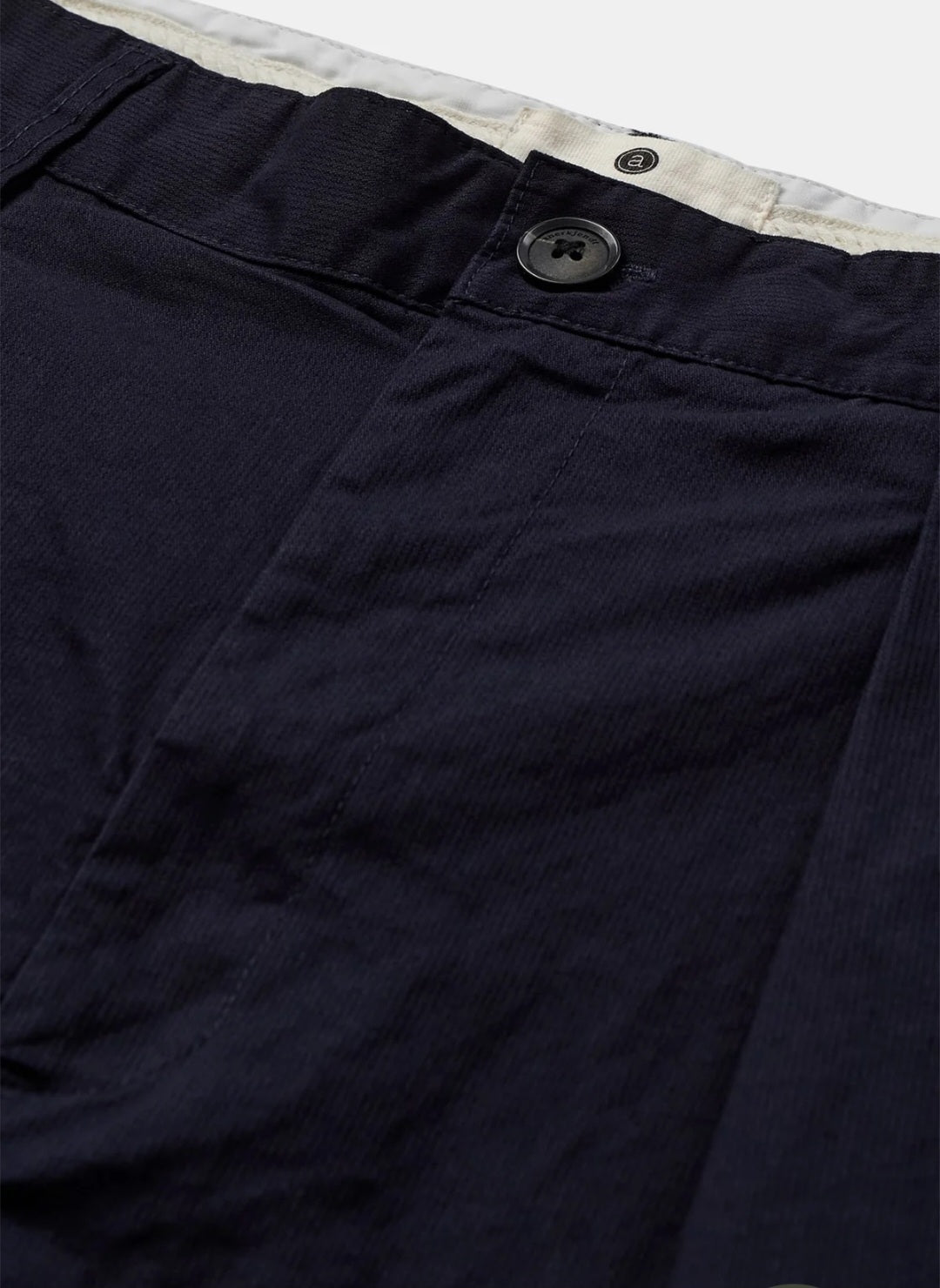 AKJAKOB COTTON PLEAT PANTS ANERKJENDT COLOR BLU