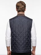 SEADOG CHARLES GILET PANNO TRAPUNTA REVERSIBILE COLORE MORO MADE IN ITALY