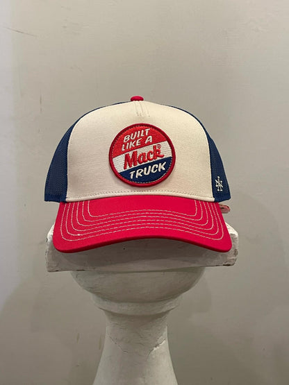AMERICAN NEEDLE MACK TRUCK VALIN AN ROYAL/IVORY/RED TRUCKER