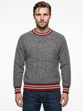 MAGLIA GIROCOLLO OBAN COLOR GRIGIO MELANGE GALLIA KNIT PROJECT