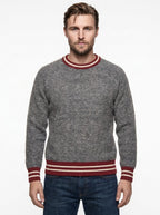 MAGLIA GIROCOLLO OBAN COLOR GRIGIO MELANGE GALLIA KNIT PROJECT