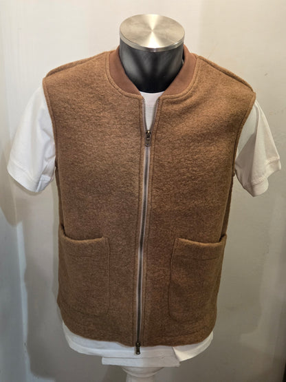 GILET OLIVER SEADOG LANA COTTA COLOR FANGO
