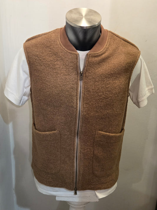 GILET OLIVER SEADOG LANA COTTA COLOR FANGO