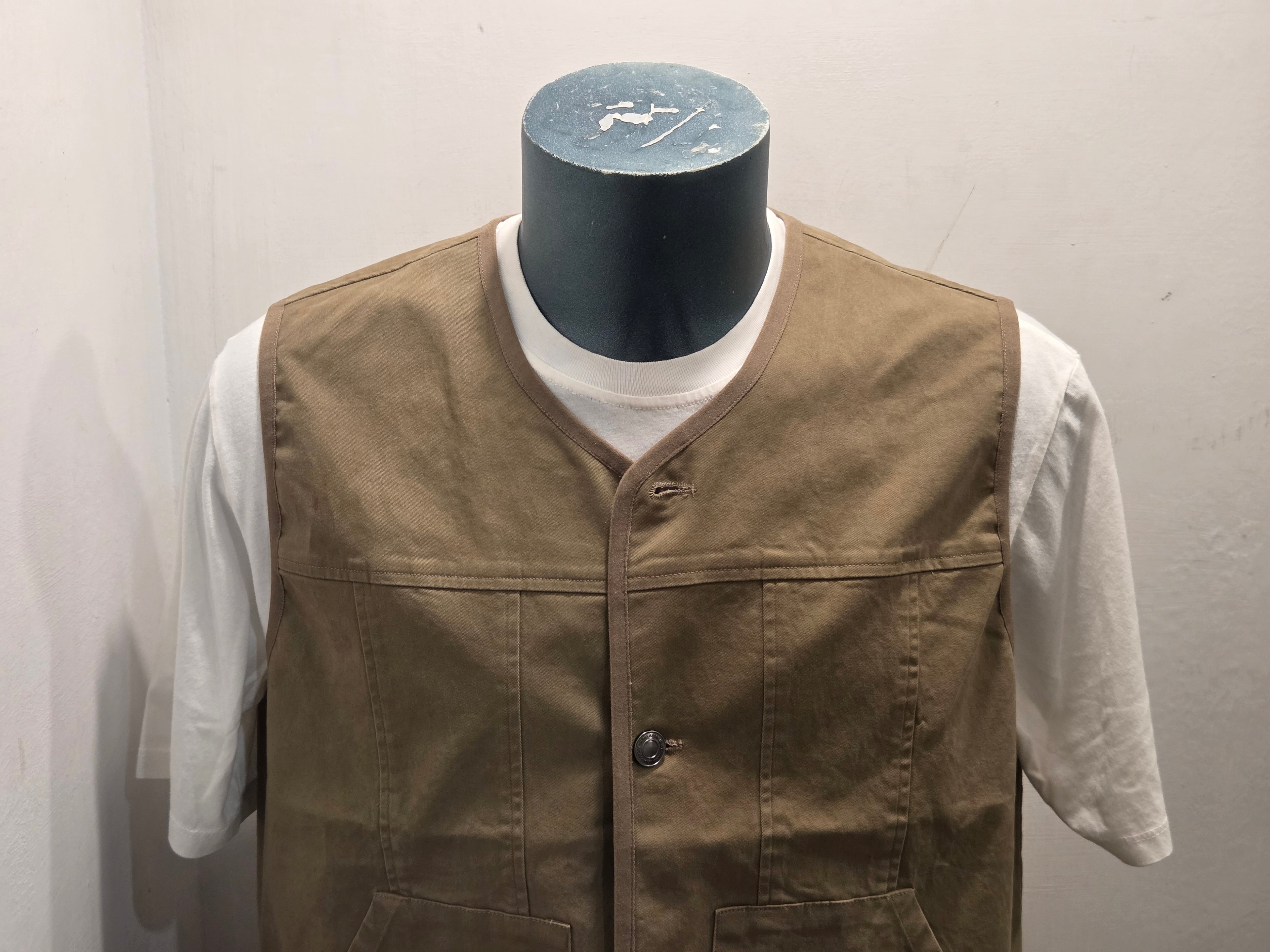 GILET ANERKJENDT AKRASMUS TWILL GILET COLOR INCENSE