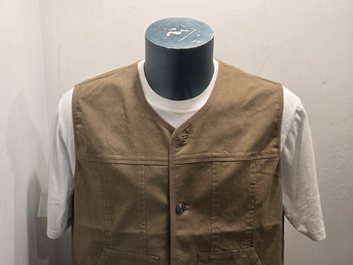 GILET ANERKJENDT AKRASMUS TWILL GILET COLOR INCENSE