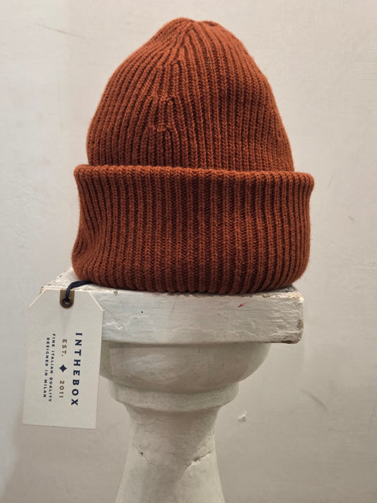 CAPPELLO CACHEMIRE COMMANDO WATCH COLOR ARANCIONE SCURO