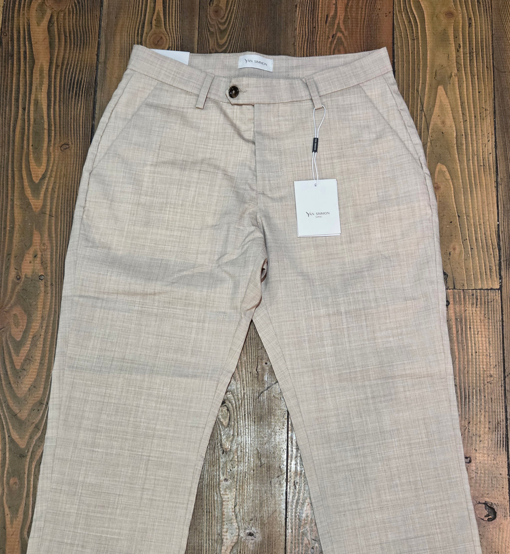 PANTALONI YAN SIMMON MODELLO WORLD T634W COLOR BEIGE