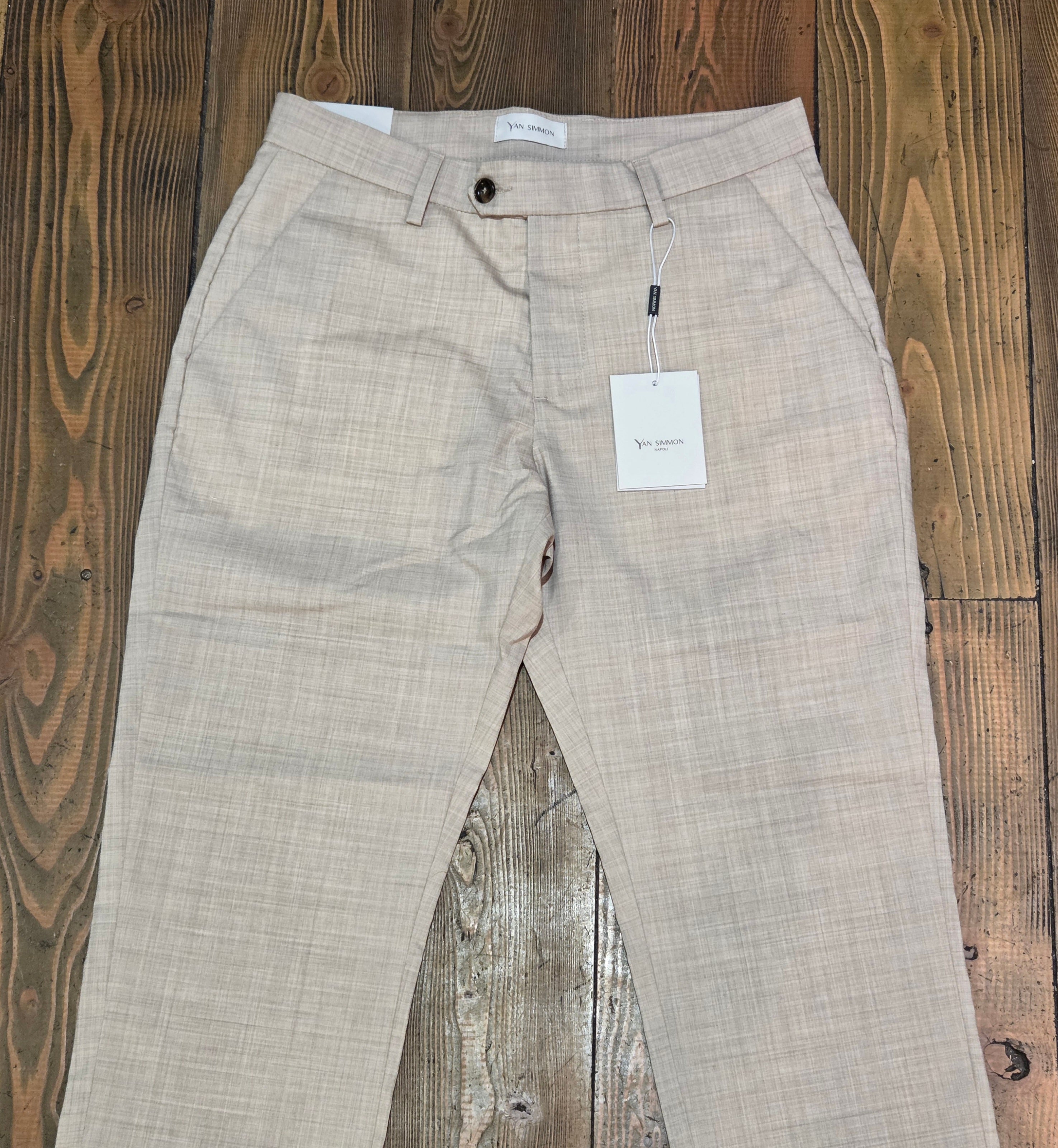 PANTALONI YAN SIMMON MODELLO WORLD T634W COLOR BEIGE