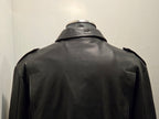 GIUBBINO DI PELLE BLUSOTTO P682 COLOR NERO