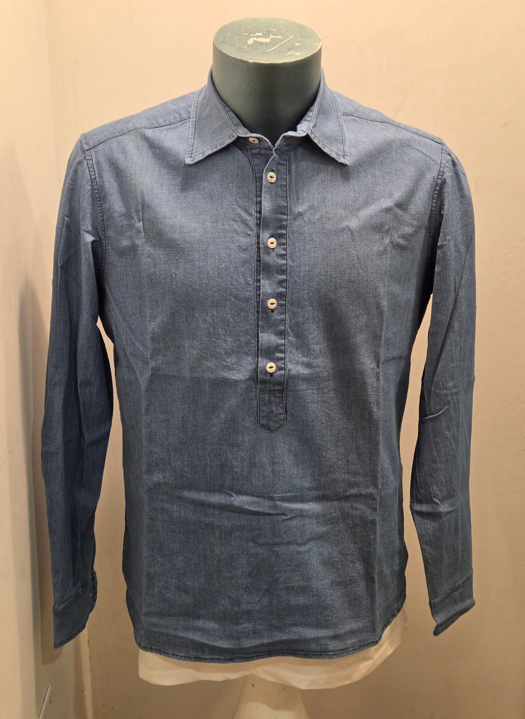 CAMICIA POLO SEADOG ALEGRE COLOR CHAMBRAY
