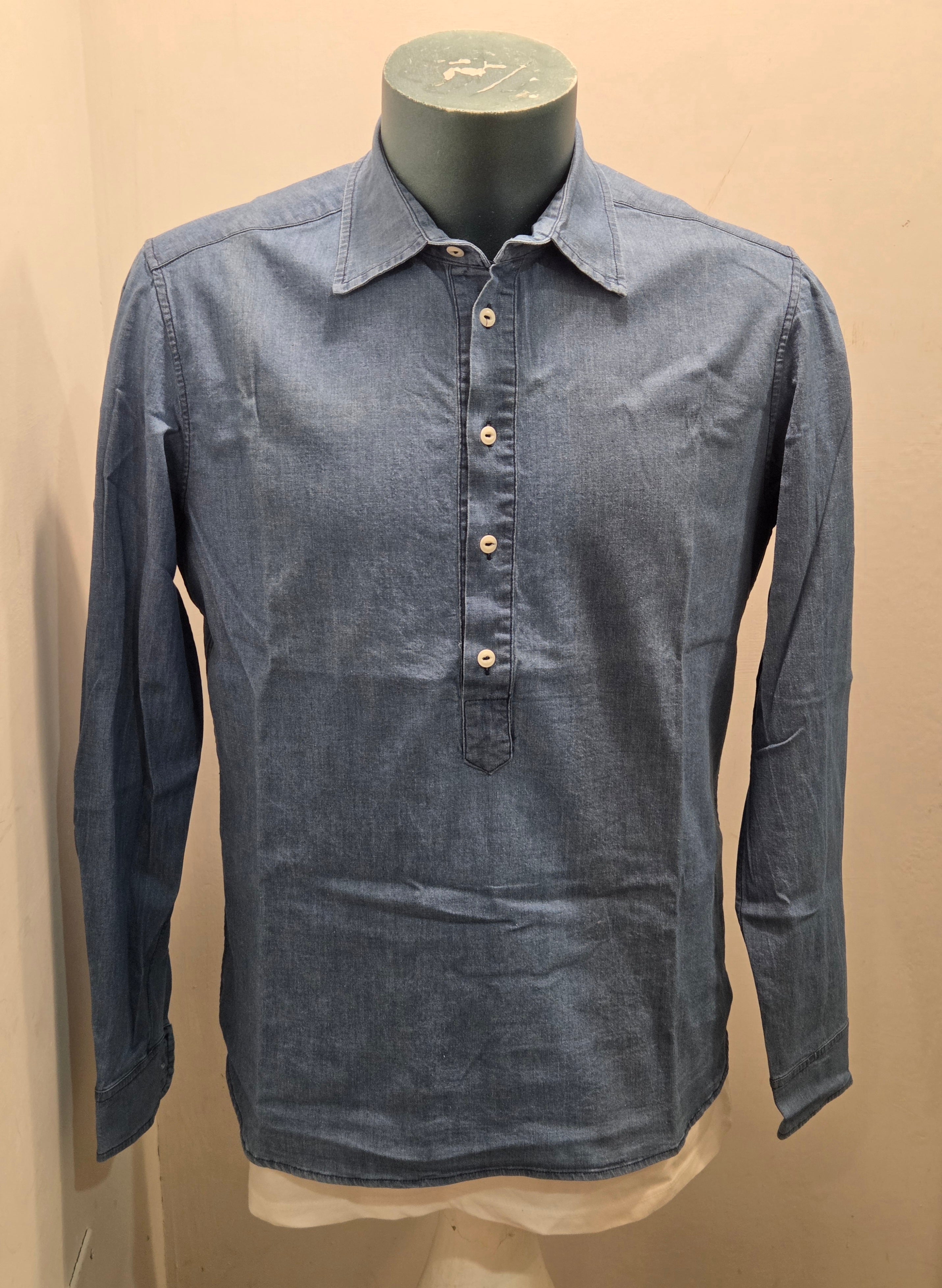 CAMICIA POLO SEADOG ALEGRE COLOR CHAMBRAY