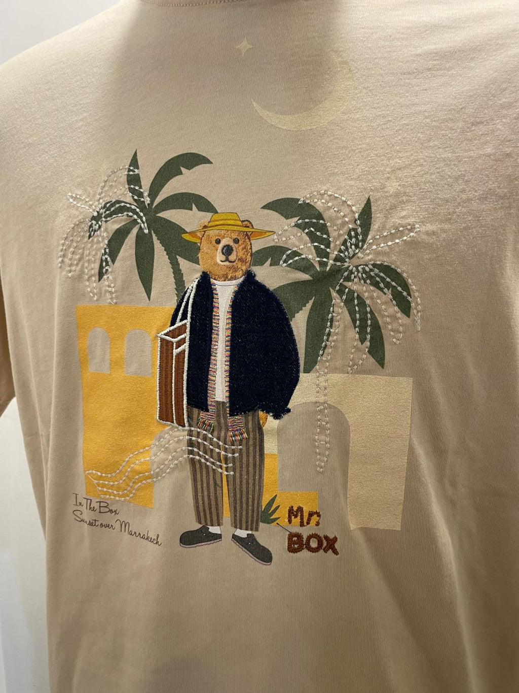 T SHIRT MR. BOX MAROCCO BEIGE SS250001