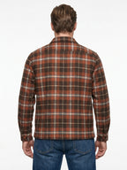 CAMICIA TARTAN IN THE BOX COLOR ARANCIONE SCURO