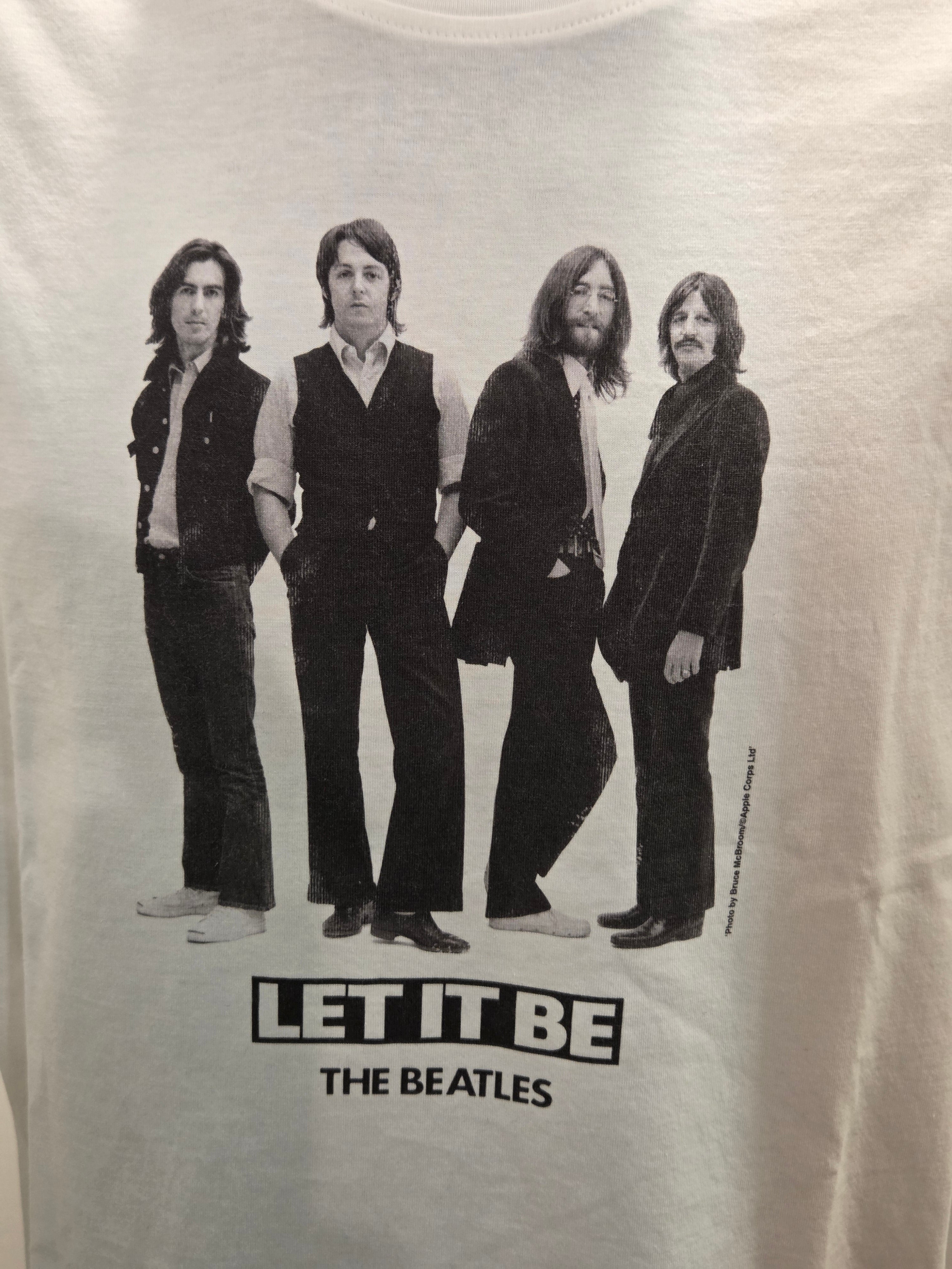 T-SHIRT IN THE BOX BEATLES COLOR PANNA