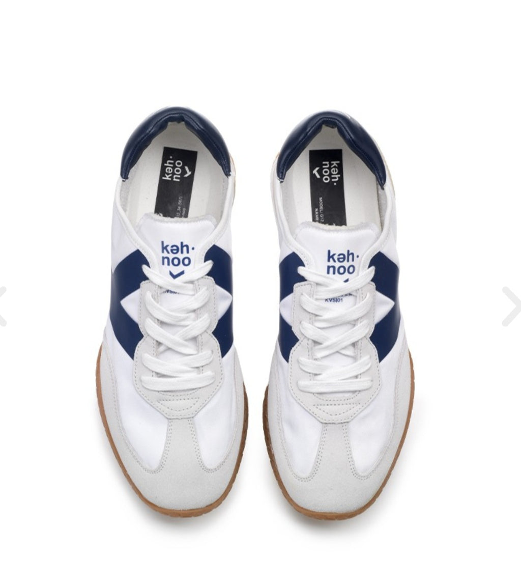 KEH-NOO SCARPE KM 9313 WHITE/NAVY