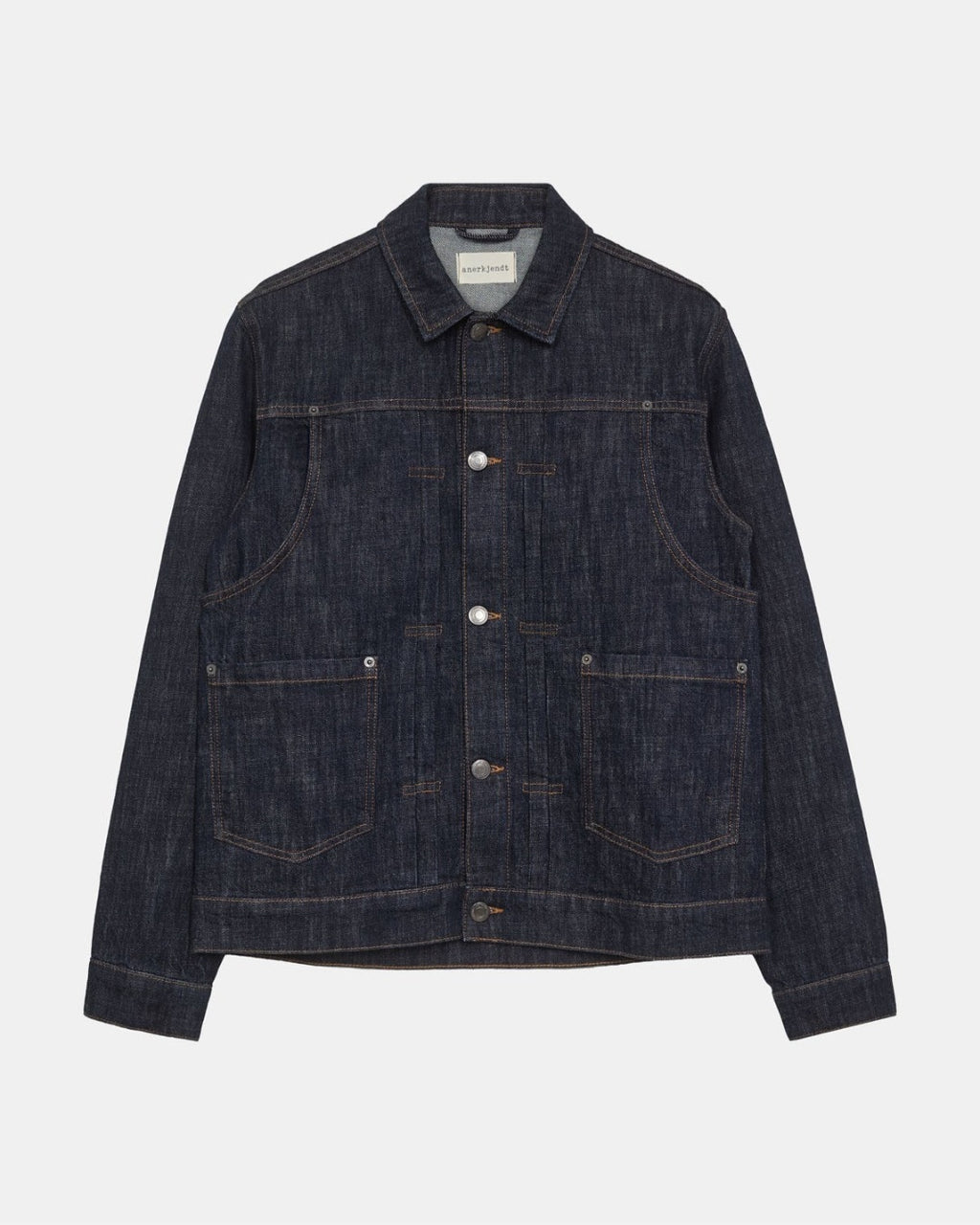 DENIM JACKET ANERKJENDT MODELLO AKBENJAMIN COLOR MIDNIGHT RAW