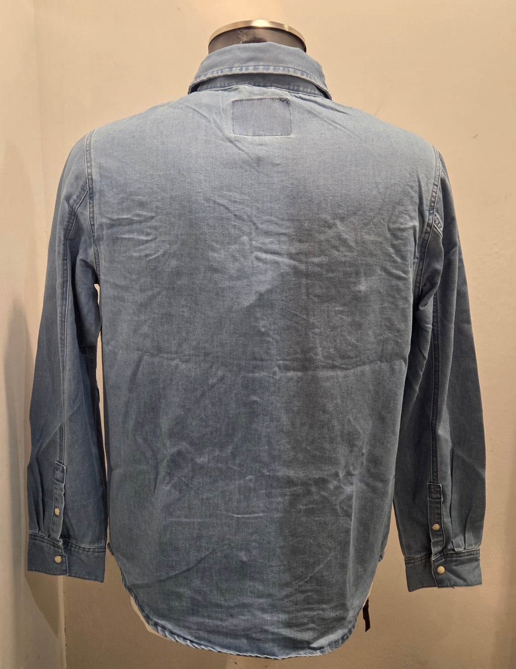 TOOCO SHIRT CHAMBRAY DENIM TEXANA