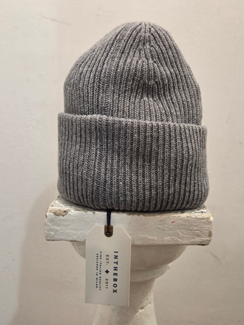 CAPPELLO CACHEMIRE COMMANDO WATCH COLOR GRIGIO MELANGE