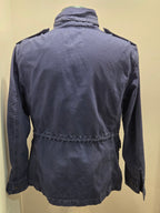 FRONT STREET 8 PAINTED MAN FIELD JACKET COLORE BLUE MADE IN ITALY