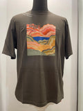 T SHIRT IN THE BOX MR. BOX MOROCCO PALMS COLOR VERDE MILITARE SS250006