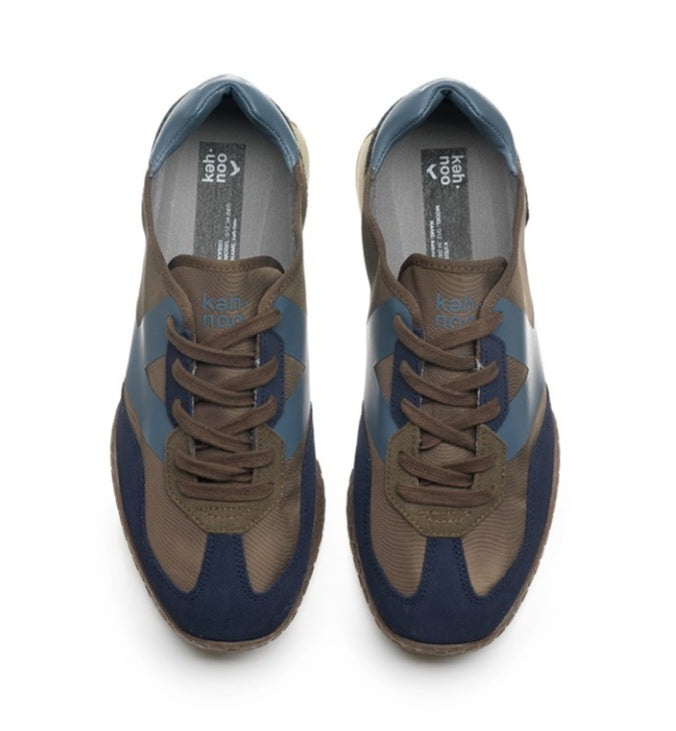 SCARPE KEH-NOO KM 9718 NAVY/BROWN