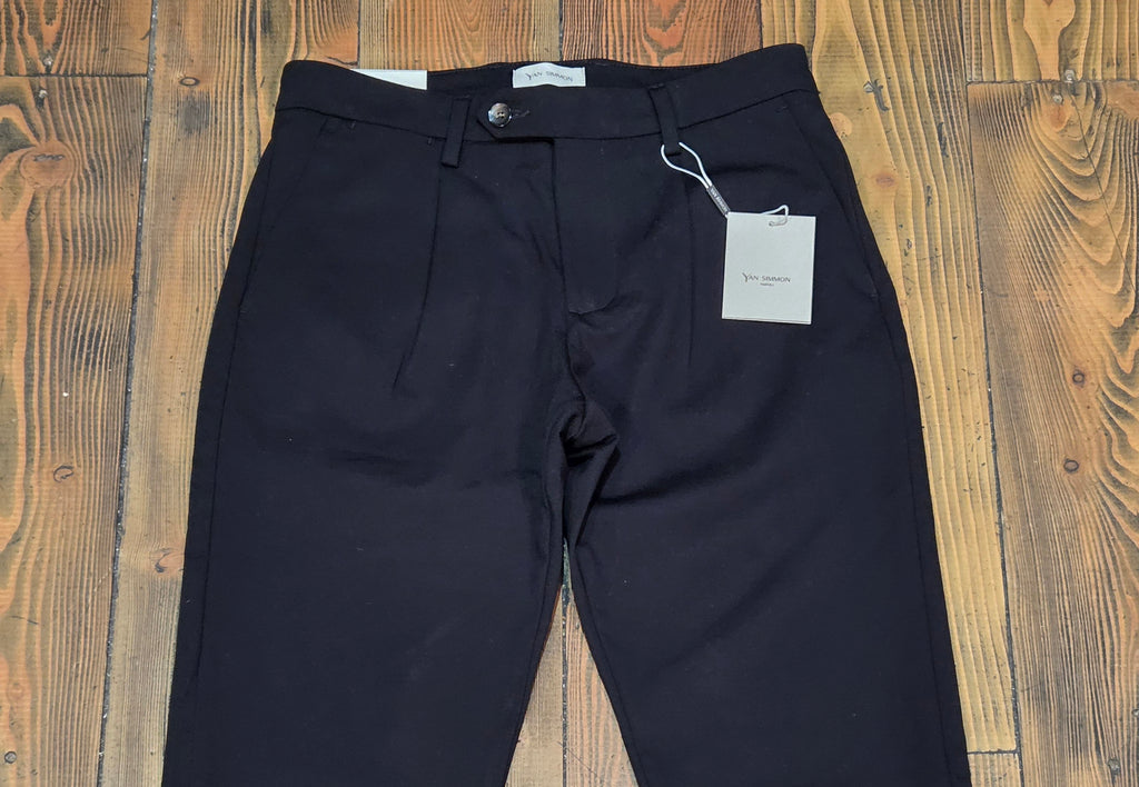 PANTALONI YAN SIMMON FRIEND T414F PUNTO MILANO COLOR NERO