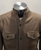 CARDIGAN CON BOTTONI AG TREND COLOR BEIGE