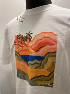 T SHIRT IN THE BOX MR. BOX MOROCCO PALMS BIANCA SS250006