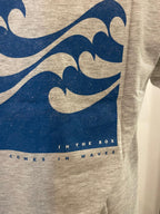 T SHIRT IN THE BOX POCKET WAVE COLOR GRIGIO SS25009