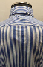 CAMICIA A RIGHE BIANCO AZZURRA GMF ART. 952207/05
