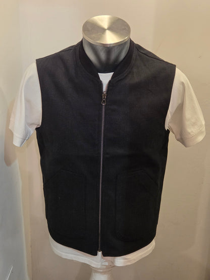 GILET SEADOG LYBRA DOUBLE FACE NERO