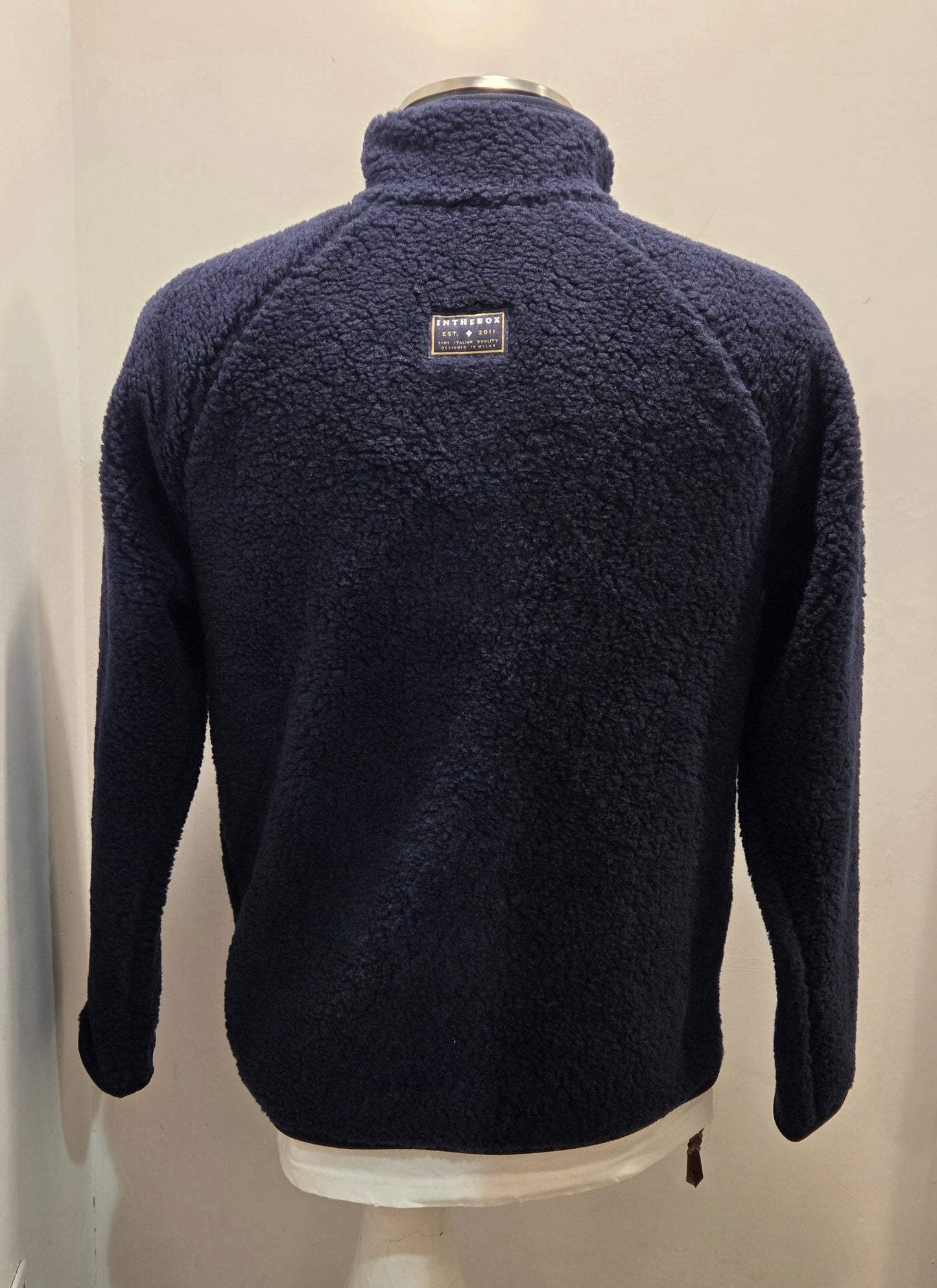 GIACCA ORSETTO TINTA UNITA IN THE BOX COLOR BLU