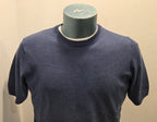 BRAMANTE MAGLIA FILO MANICA CORTA COLOR BLU