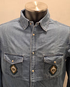 TOOCO SHIRT CHAMBRAY DENIM TEXANA
