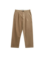 AKJAKOB COTTON PLEAT PANTS ANERKJENDT COLOR ERMINE