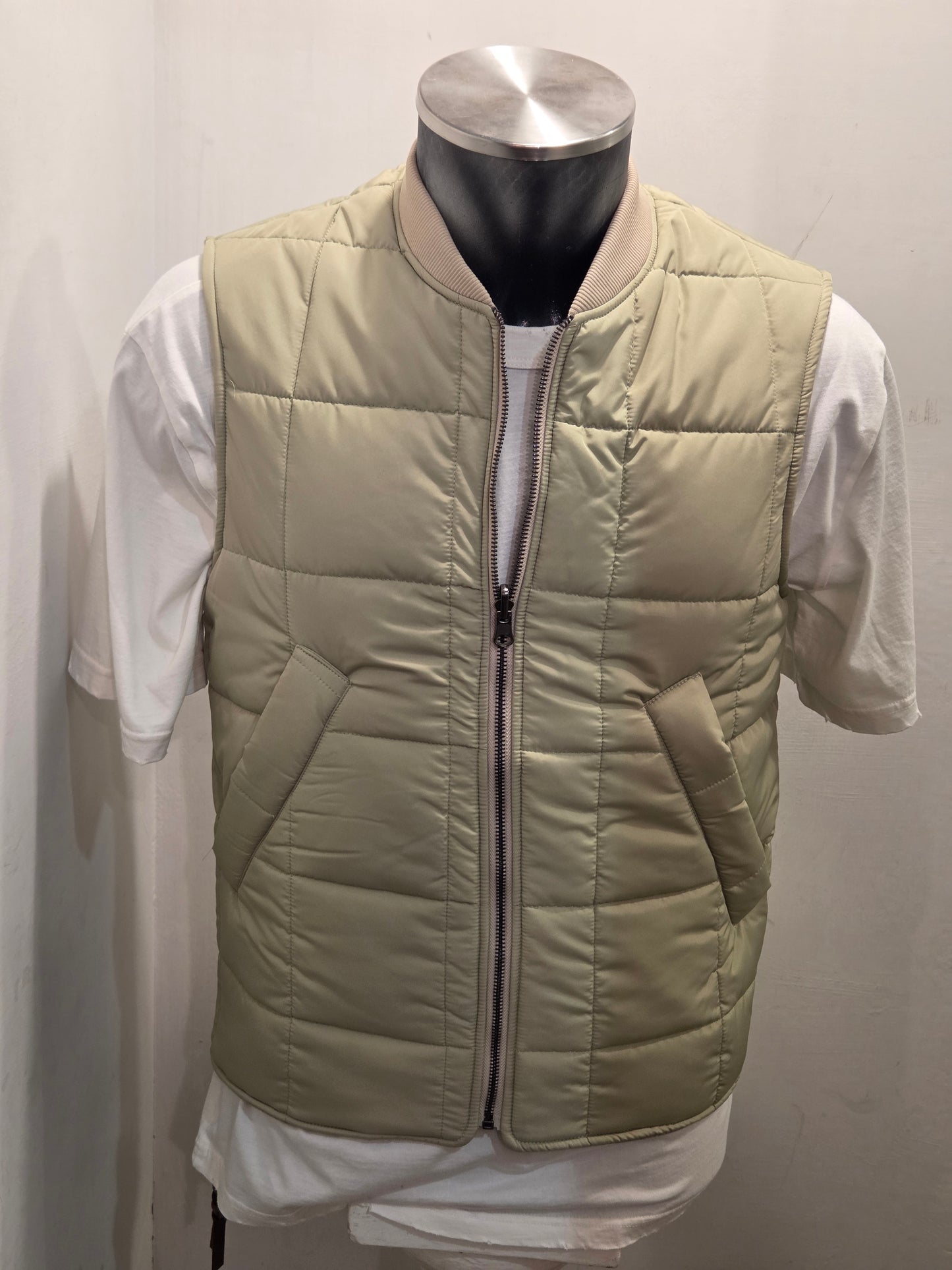 GILET SEADOG DOUBLE FACE LOREN TRAPUNTA-FLANELLA COLOR BEIGE