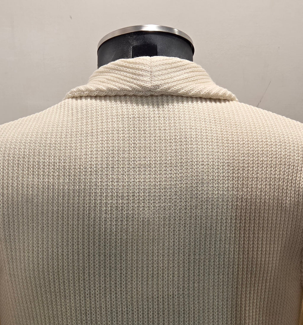 CARDIGAN DOPPIO PETTO AG TREND COLOR BIANCO