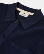 CARDIGAN ANERKJENDT AKSVEND COLOR BLU