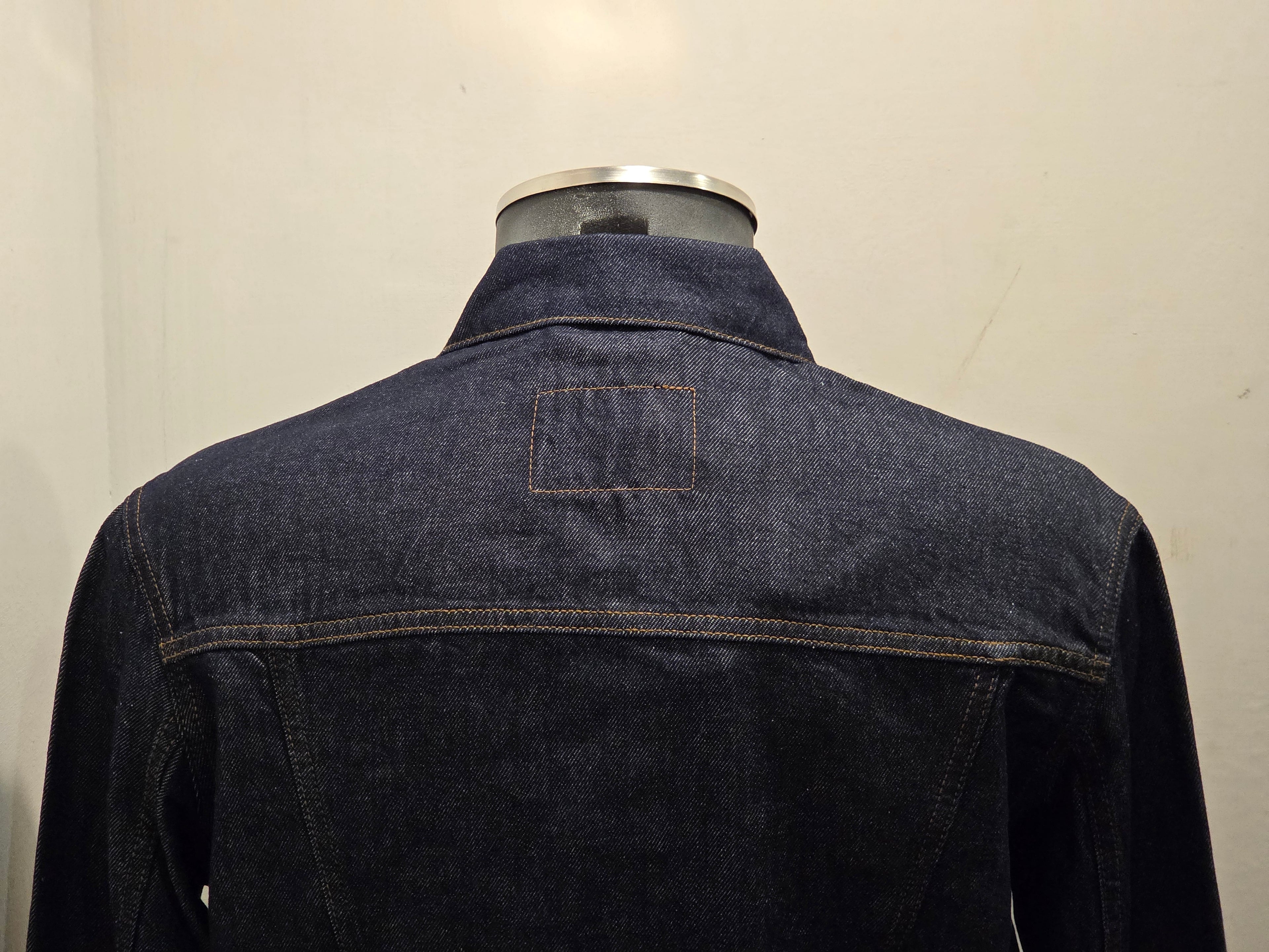 SCHOTT DENIM JACKET NYC TRUCKS COLOR RAW