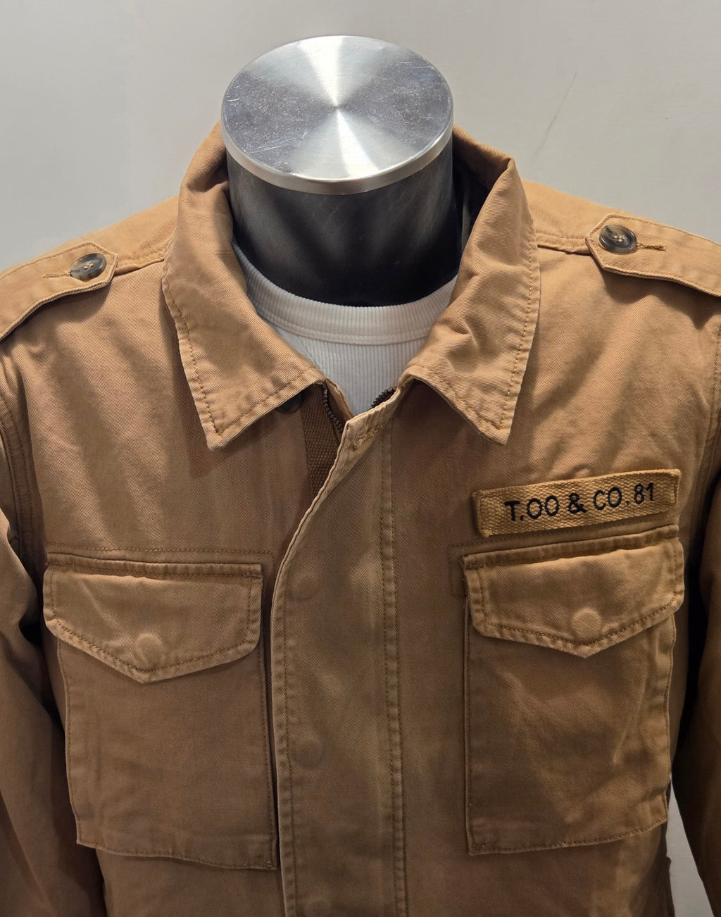 TOOCO SAHARIAN DOUBLE CON IMBOTTITURA RIMOVIBILE COLOR SAND