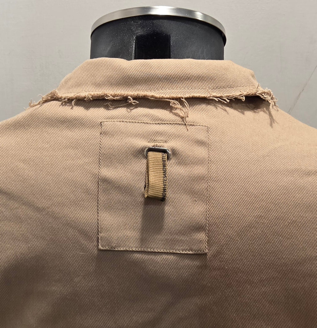GIACCA CAMICIA WHITE SAND COLOR BEIGE